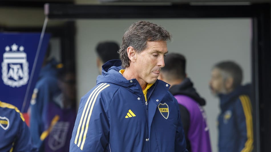 Claudio Úbeda, entrenador de Boca.