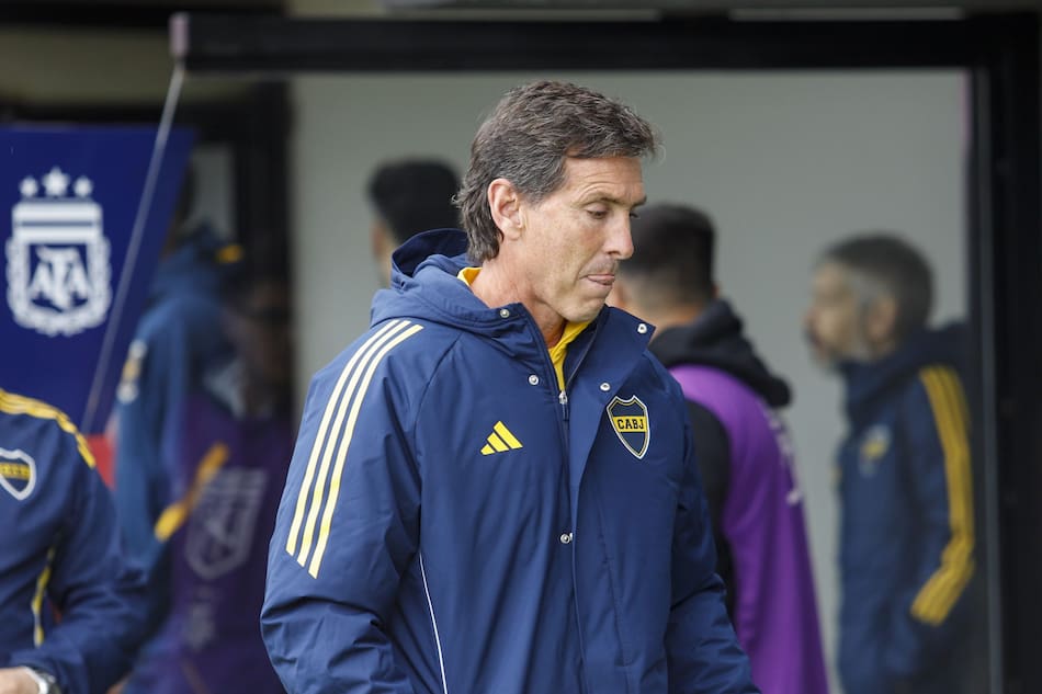Claudio Úbeda, entrenador de Boca.