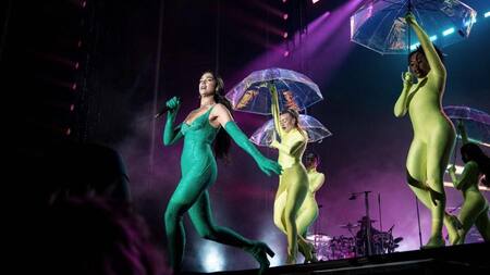 Dua Lipa. Foto: Telam.