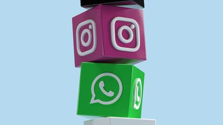 Instagram y WhatsApp. Foto: Unsplash