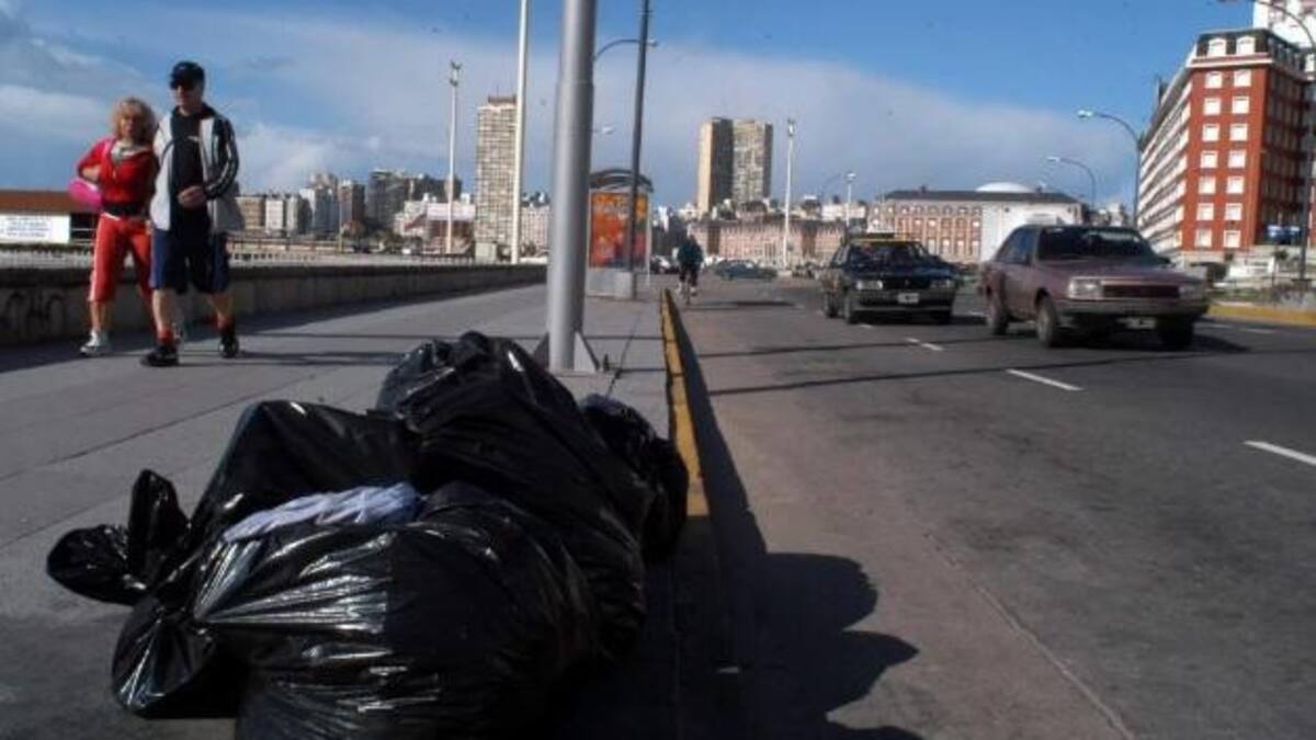 Sin recolección de basura en Mar del Plata