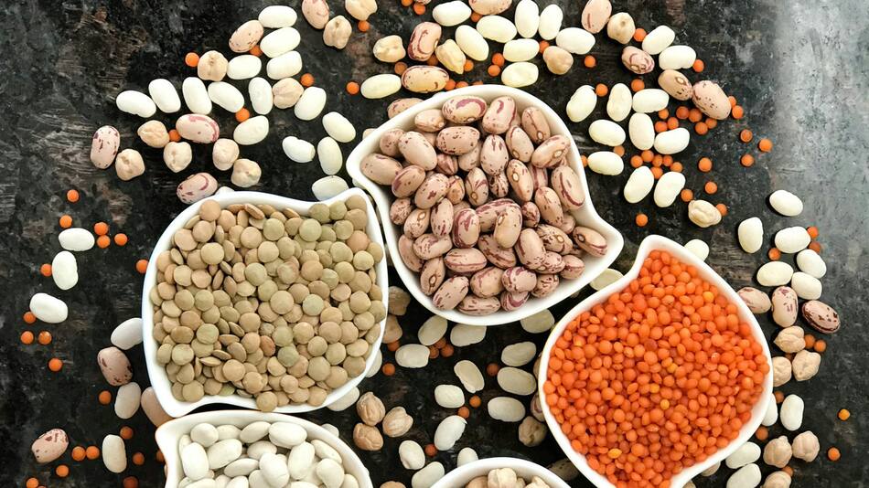 Legumbres aportan proteína vegetal. Foto: Unsplash.