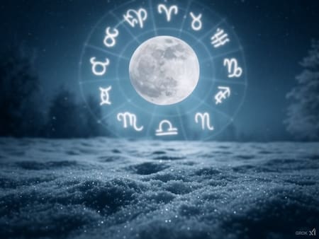 Luna de nieve, horóscopo. Foto: X/Grok.