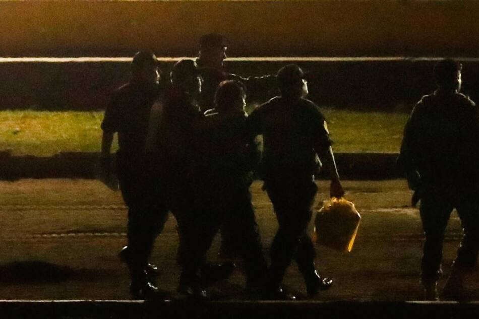 El traslado al penal de Alejandro Toledo. Foto: Télam.