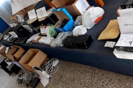 Detención de los decotruchos