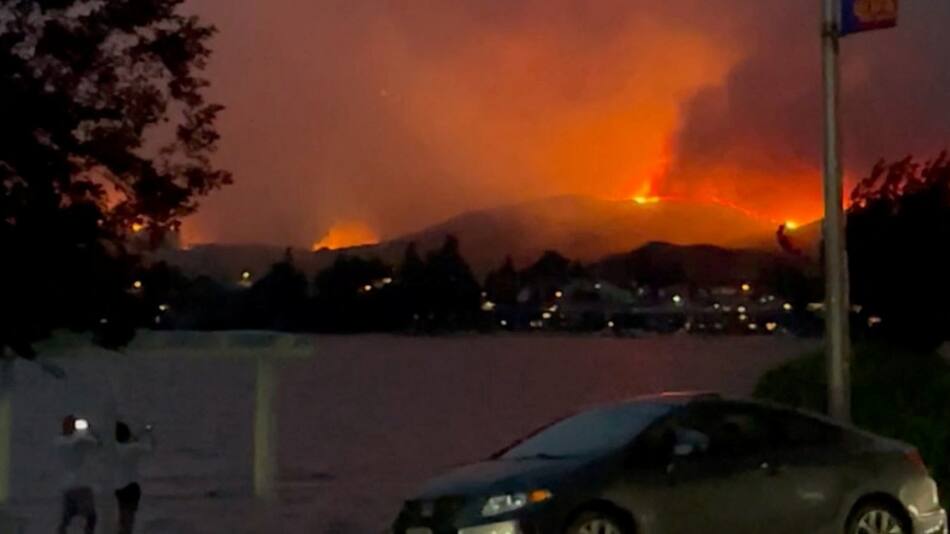 Incendios en Canadá. Foto: Reuters.