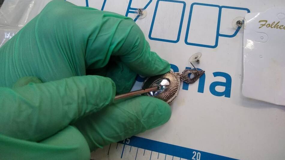 La aduana encontró cocaína. Foto: prensa.