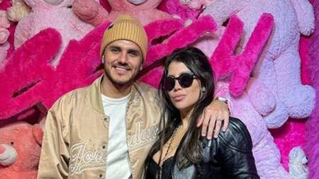 Mauro Icardi y Wanda Nara. Foto: Instagram.