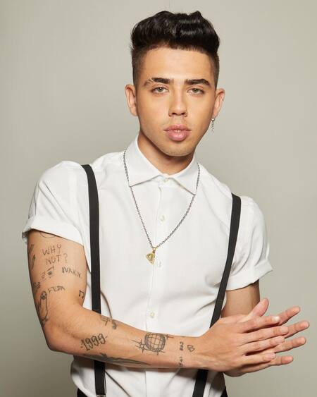 Sonriente y de carisma particular, el cordobés Juan Facundo Almenara Ordóñez, más conocido como Luck Ra fuente: @luckra instagram oficial