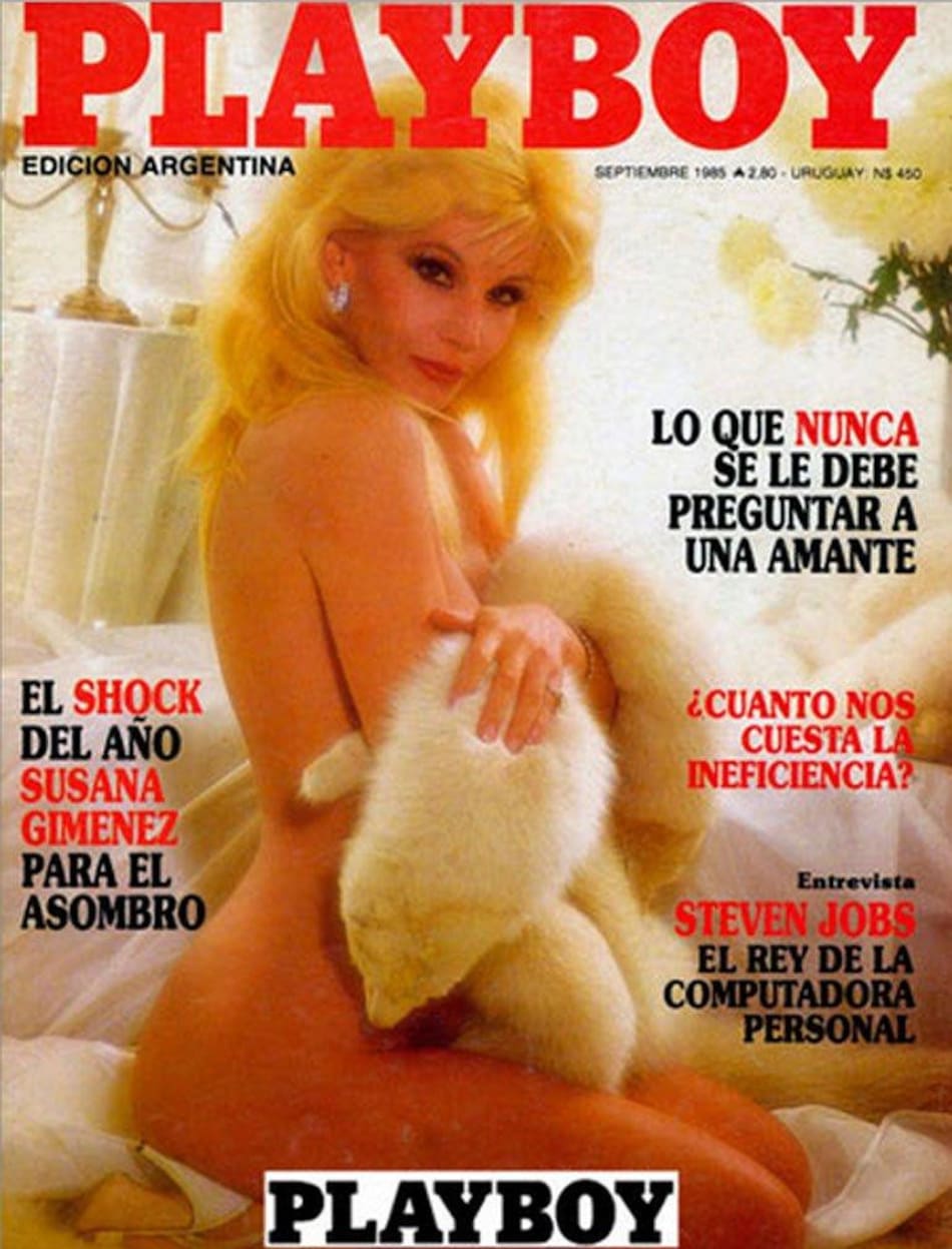 Tapas de Playboy Argentina - Susana Giménez