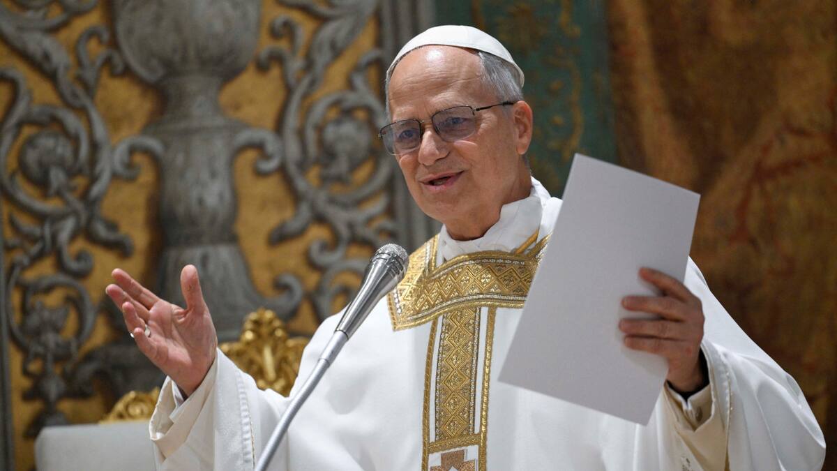 León XIV. Foto: Vaticano/Simone Risoluti.