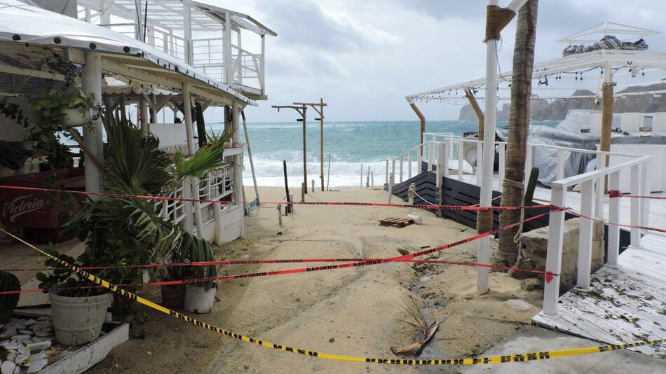 Huracán Hilary. Foto: Reuters.