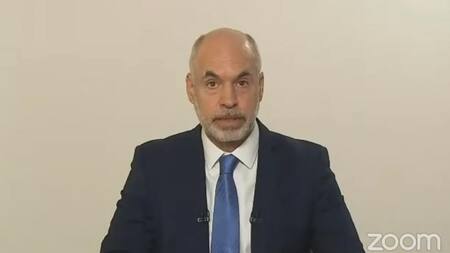 Larreta dio inicio a las sesiones legislativas en la Ciudad, captura Zoom