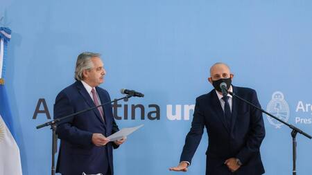 Alberto Fernández tomó juramento a Alexis Guerrera, sucesor de Meoni en el Ministerio de Transporte, Foto Presidencia