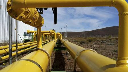 Gasoducto Néstor Kirchner. Foto: NA.