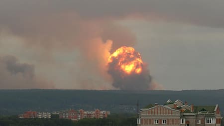 Rusia, explosión de un arsenal militar en Siberia, REUTERS