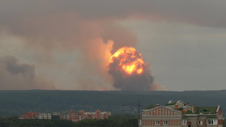 Rusia, explosión de un arsenal militar en Siberia, REUTERS