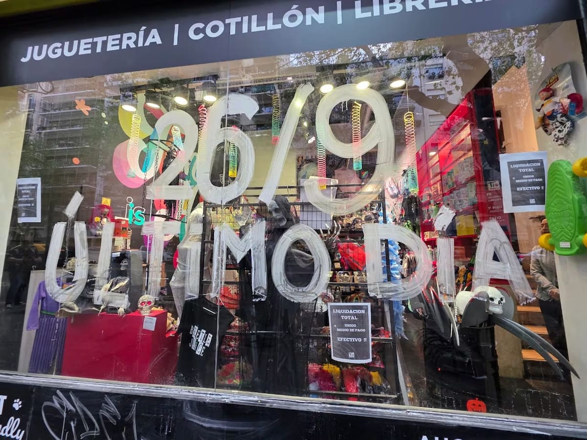 La juguetería Tío Mario cierra sus puertas crisis económica argentina