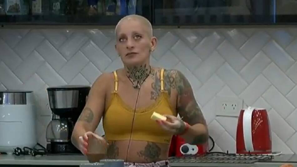 Furia de Gran Hermano. Foto: captura Telefe.