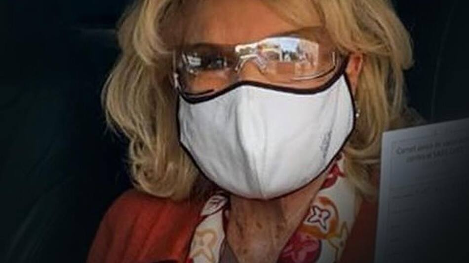 Mirtha Legrand, barbijo, coronavirus