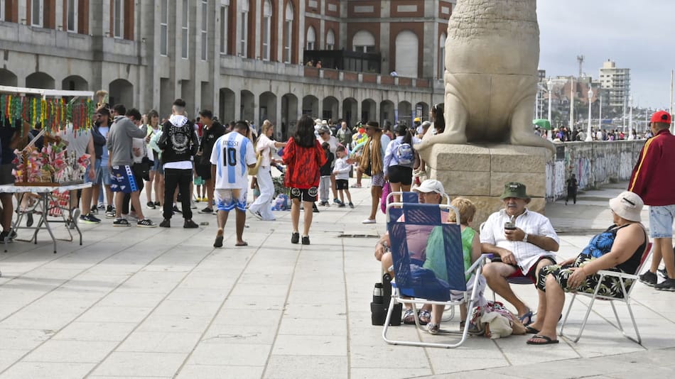 Mar del Plata. Foto: NA/Jose Scalzo.
