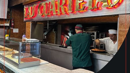 Pizzería Las Cuartetas. Foto Instagram.