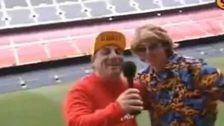 Toti Ciliberto y Lionel Messi.