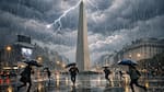 Se viene un tormentón de 48 horas en la Ciudad de Buenos Aires: cuándo llega la lluvia con actividad eléctrica y vientos fuertes