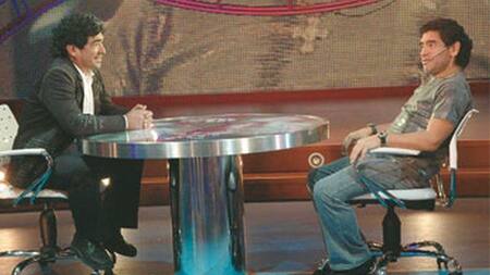 Maradona entrevista "la noche del 10"