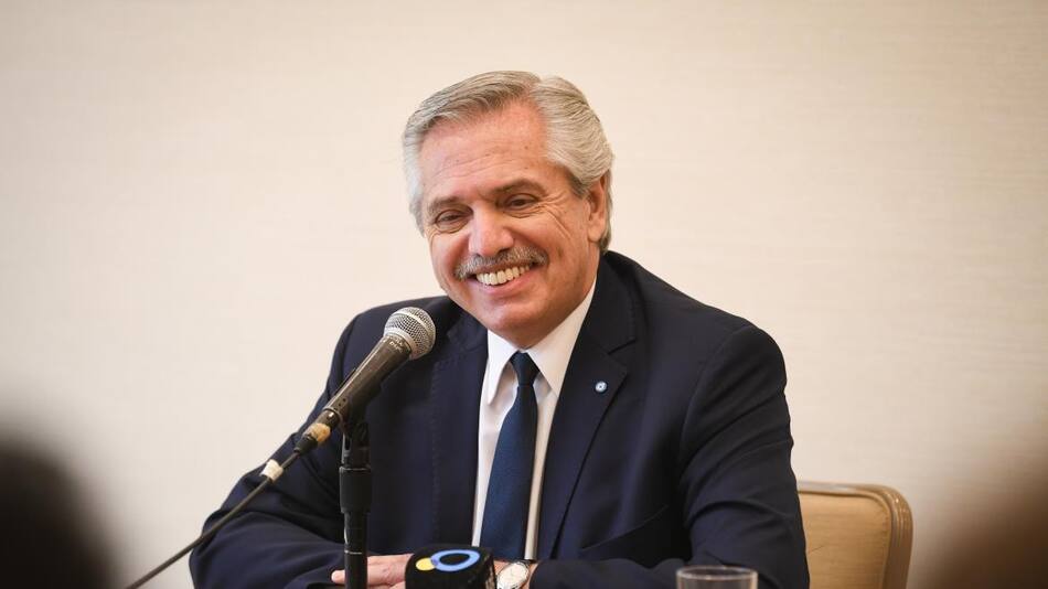 Alberto Fernández, presidente. Foto: Télam