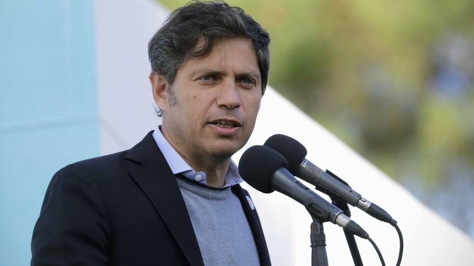 El gobernador de la provincia de Buenos Aires, Axel Kicillof. Foto: NA