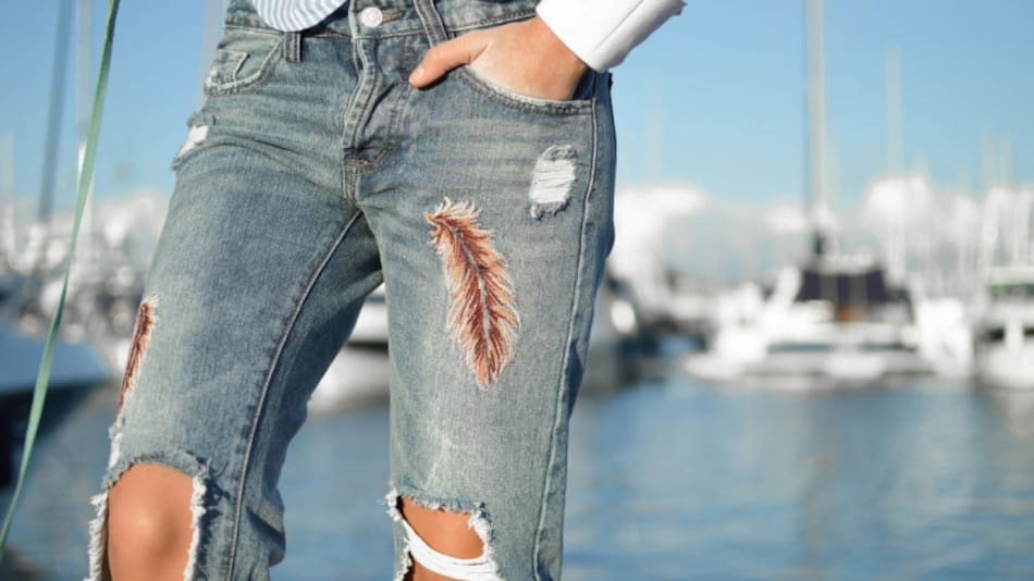 Pantalón de jean, jeans.