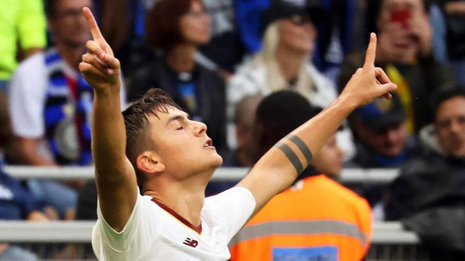 Paulo Dybala volvió a convertir con la Roma. Foto: EFE.