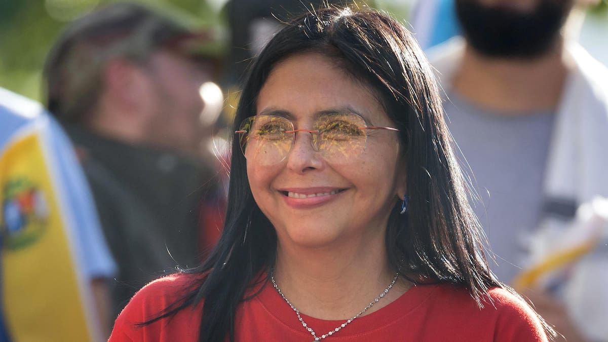 Delcy Rodríguez, presidenta interina de Venezuela.
