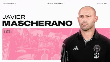 Inter Miami oficializó a Javier Mascherano como nuevo director técnico: "Bienvenido, Jefe"