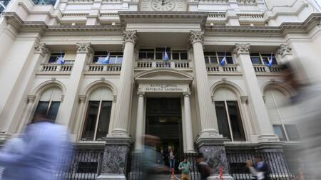 Banco Central de la República Argentina. Foto: NA