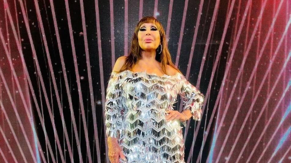 Moria Casán. Foto Instagram.