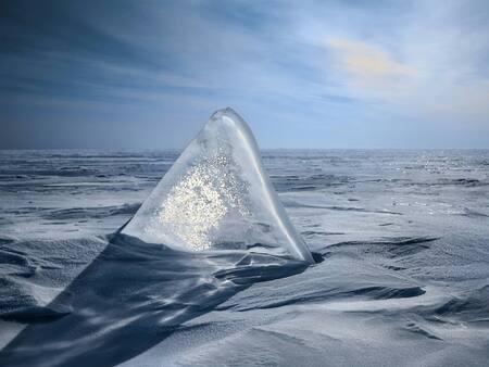Agua helada. Foto: Unsplash.
