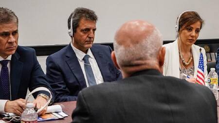 Sergio Massa, Gobierno, Estados Unidos, NA