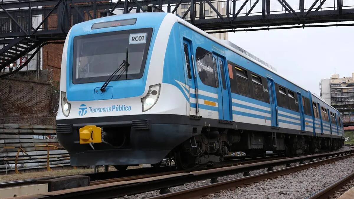 Descarriló el tren Sarmiento.