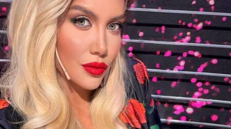 Wanda Nara en Quién es la máscara. Foto: Instagram/wanda_nara