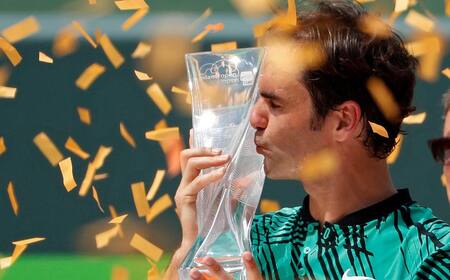 Festejo de Federer (Reuters)