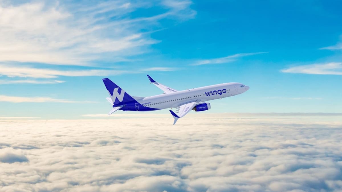 Wingo, la nueva aerolínea low cost que conectará Argentina y otros países. Foto: X @wingo.