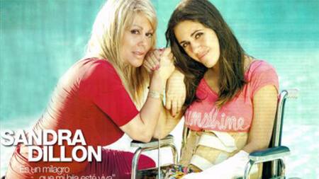 Sandra Dillon y su hija