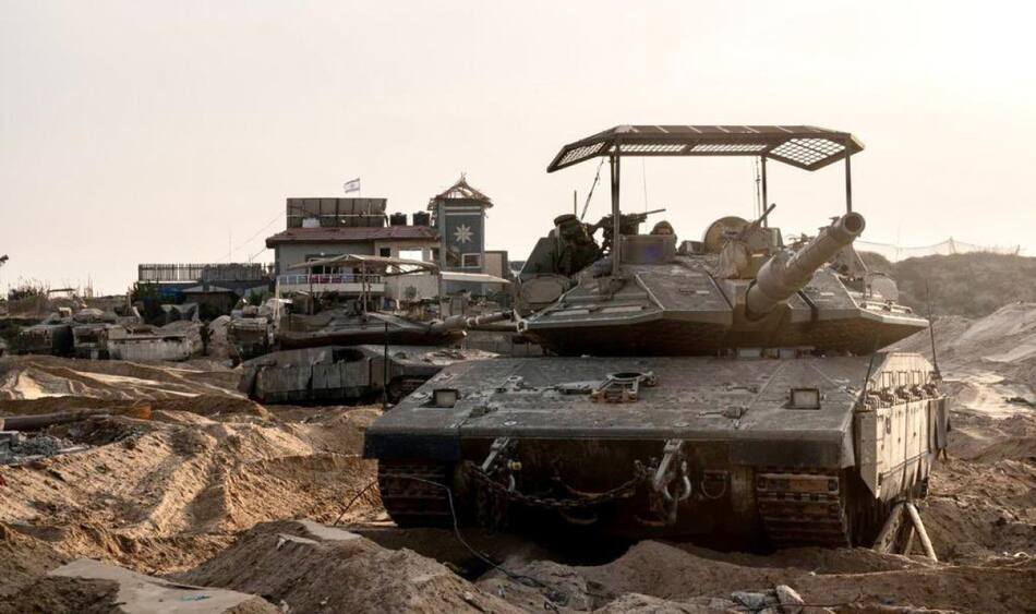 Soldados israelíes en la Franja de Gaza: Foto: X @idfonline