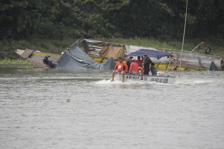 El tifón Doksuri golpeó a Filipinas, Taiwán y China. Foto: EFE.