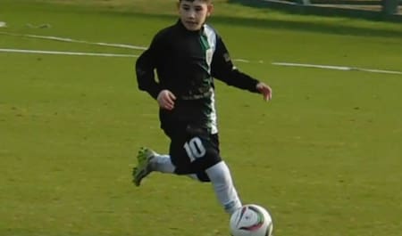 Ian Barrios, nueva promesa de River. Foto: Olé / redes sociales