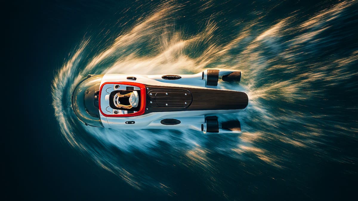 Alcanza la velocidad de un delfín: así es el submarino turístico de lujo más rápido del mundo