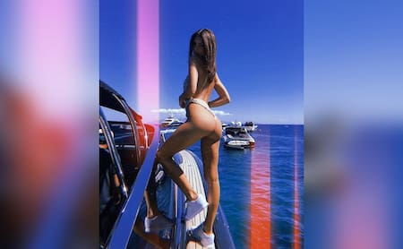 Emily Ratajkowski y su infartante colaless en Instagram