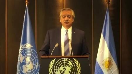 Alberto Fernández ante la CEPAL, Chile